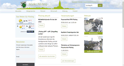 Desktop Screenshot of markt-pilsting.de