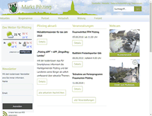 Tablet Screenshot of markt-pilsting.de